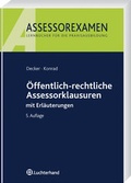 Cover: &Ouml;ffentlich-rechtliche Assessorklausuren - Vahlen