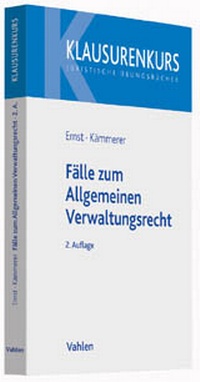 Abbildung von: Fälle zum Allgemeinen Verwaltungsrecht - Vahlen