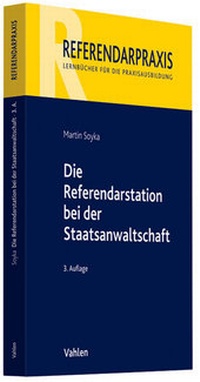 Enlarge image Cover: Die Referendarstation bei der Staatsanwaltschaft - Vahlen