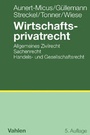 Cover: Wirtschaftsprivatrecht - Vahlen