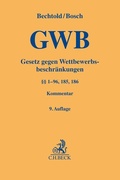 Cover: Gesetz gegen Wettbewerbsbeschr&auml;nkungen: GWB - C.H.BECK