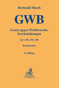 Abbildung von: Gesetz gegen Wettbewerbsbeschränkungen: GWB - C.H.BECK