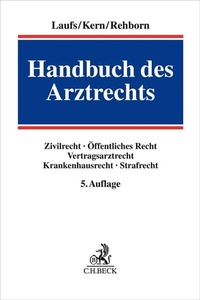 Abbildung von: Handbuch des Arztrechts - C.H.BECK