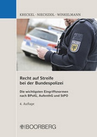 Abbildung von: Recht auf Streife bei der Bundespolizei - Boorberg
