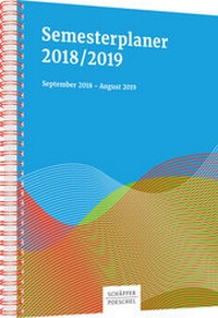 Bild vergrößern Bild: Semesterplaner 2018/2019 - Schäffer-Poeschel