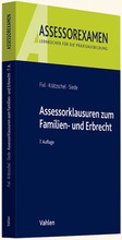 Cover: Assessorklausuren im Familien- und Erbrecht - Vahlen