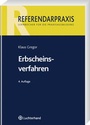 Cover: Erbscheinsverfahren - Vahlen