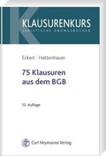 Cover: 75 Klausuren aus dem BGB - Vahlen