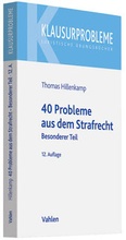 Cover: 40 Probleme aus dem Strafrecht - Vahlen
