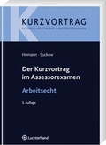 Cover: Der Kurzvortrag im Assessorexamen Arbeitsrecht - Vahlen