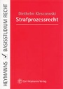 Cover: Strafprozessrecht - Vahlen