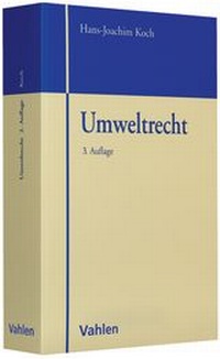 Abbildung von: Umweltrecht - Vahlen