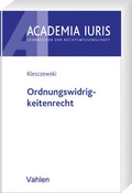 Cover: Ordnungswidrigkeitenrecht - Vahlen