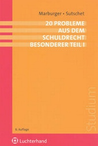 Enlarge image Cover: 20 Probleme aus dem Schuldrecht - Vahlen