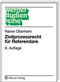 Abbildung von: Zivilprozessrecht für Referendare - Vahlen