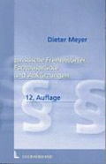Cover: Juristische Fremdw&ouml;rter, Fachausdr&uuml;cke und Abk&uuml;rzungen - Vahlen