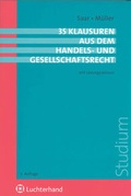 Cover: 35 Klausuren aus dem Handels- und Gesellschaftsrecht - Vahlen