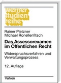 Cover: Das Assessorexamen im &Ouml;ffentlichen Recht - Vahlen