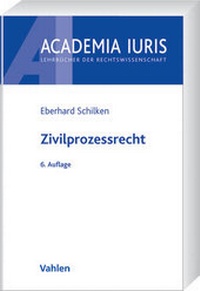 Abbildung von: Zivilprozessrecht - Vahlen