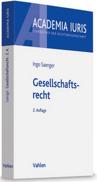 Abbildung von: Gesellschaftsrecht - Vahlen