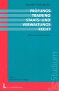 Cover: Pr&uuml;fungstraining Staats- und Verwaltungsrecht - Vahlen