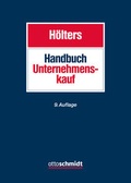 Cover: Handbuch Unternehmenskauf - Otto Schmidt Verlag