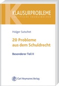 Cover: 20 Probleme aus dem Schuldrecht - Vahlen