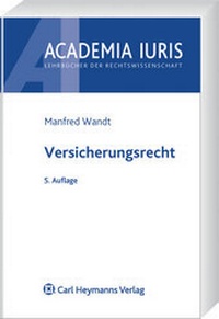 Abbildung von: Versicherungsrecht - Vahlen