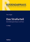 Cover: Das Strafurteil - Vahlen