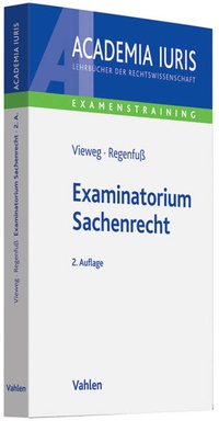 Enlarge image Cover: Examinatorium Sachenrecht - Vahlen