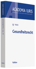 Cover: Gesundheitsrecht - Vahlen