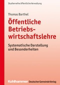 Cover: &Ouml;ffentliche Betriebswirtschaftslehre - Deutscher Gemeindeverlag