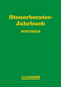 Abbildung von: Steuerberater-Jahrbuch 2017/2018 - Otto Schmidt Verlag