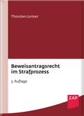 Cover: Beweisantragsrecht im Strafprozess - ZAP