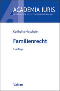 Abbildung von: Familienrecht - Vahlen