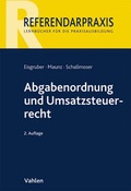 Cover: Abgabenordnung und Umsatzsteuerrecht - Vahlen
