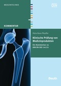 Cover: Klinische Pr&uuml;fung von Medizinprodukten - DIN Media