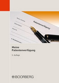Abbildung von: Meine Patientenverfügung - Boorberg