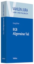 Cover: BGB Allgemeiner Teil - Vahlen