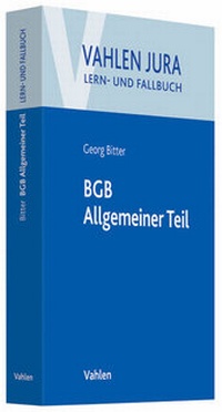 Bild vergrößern Bild: BGB Allgemeiner Teil - Vahlen