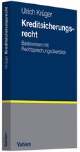 Cover: Kreditsicherungsrecht - Vahlen