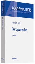 Cover: Europarecht - Vahlen