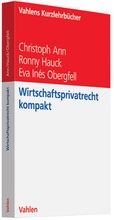 Cover: Wirtschaftsprivatrecht kompakt - Vahlen