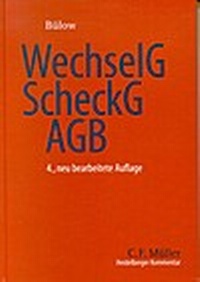 Abbildung von: Heidelberger Kommentar zum WechselG/ScheckG/AGB - C.F. Müller