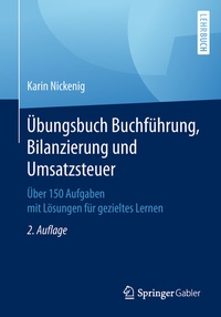 Abbildung von: Übungsbuch Buchführung, Bilanzierung und Umsatzsteuer - Springer Gabler