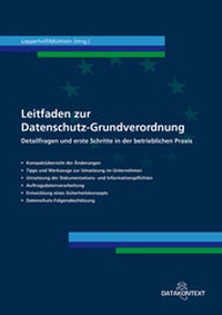 Abbildung von: Leitfaden zur Datenschutz-Grundverordnung - Datakontext
