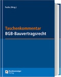 Cover: Taschenkommentar BGB-Bauvertragsrecht - Reguvis Fachmedien