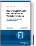Cover: Bewertungskriterien und -matrizen im Vergabeverfahren - Reguvis Fachmedien