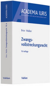 Abbildung von: Zwangsvollstreckungsrecht - Vahlen