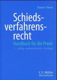 Abbildung von: Schiedsverfahrensrecht - C.F. Müller